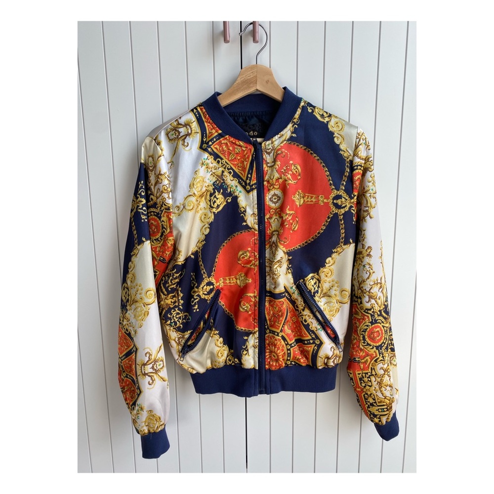 versace style bomber